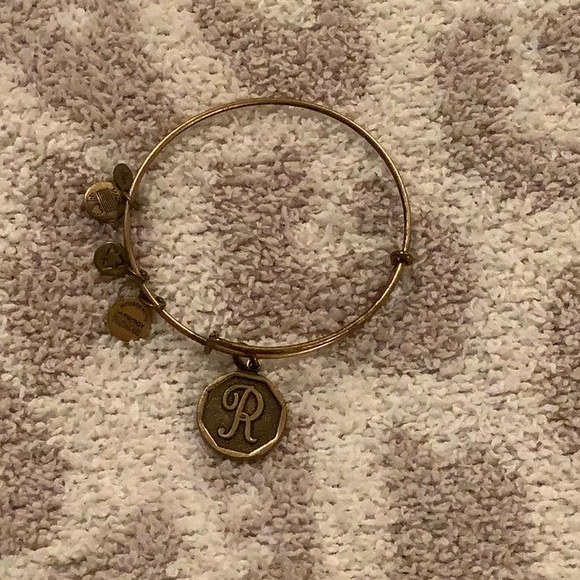 Alex and Ani R bangle - Picture 1 of 1